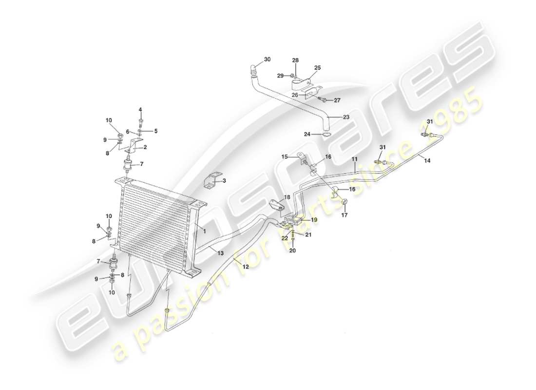 teilediagramm mit der teilenummer 697067