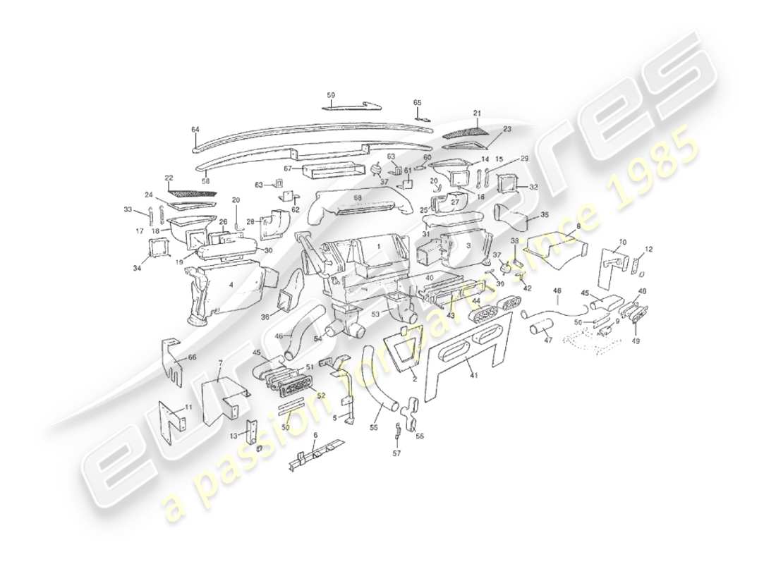 TEILEDIAGRAMME AUS DEM ASTON MARTIN V8 VIRAGE TEILEKATALOG ANZEIGEN ein teilediagramm aus dem teilekatalog aston martin v8 virage