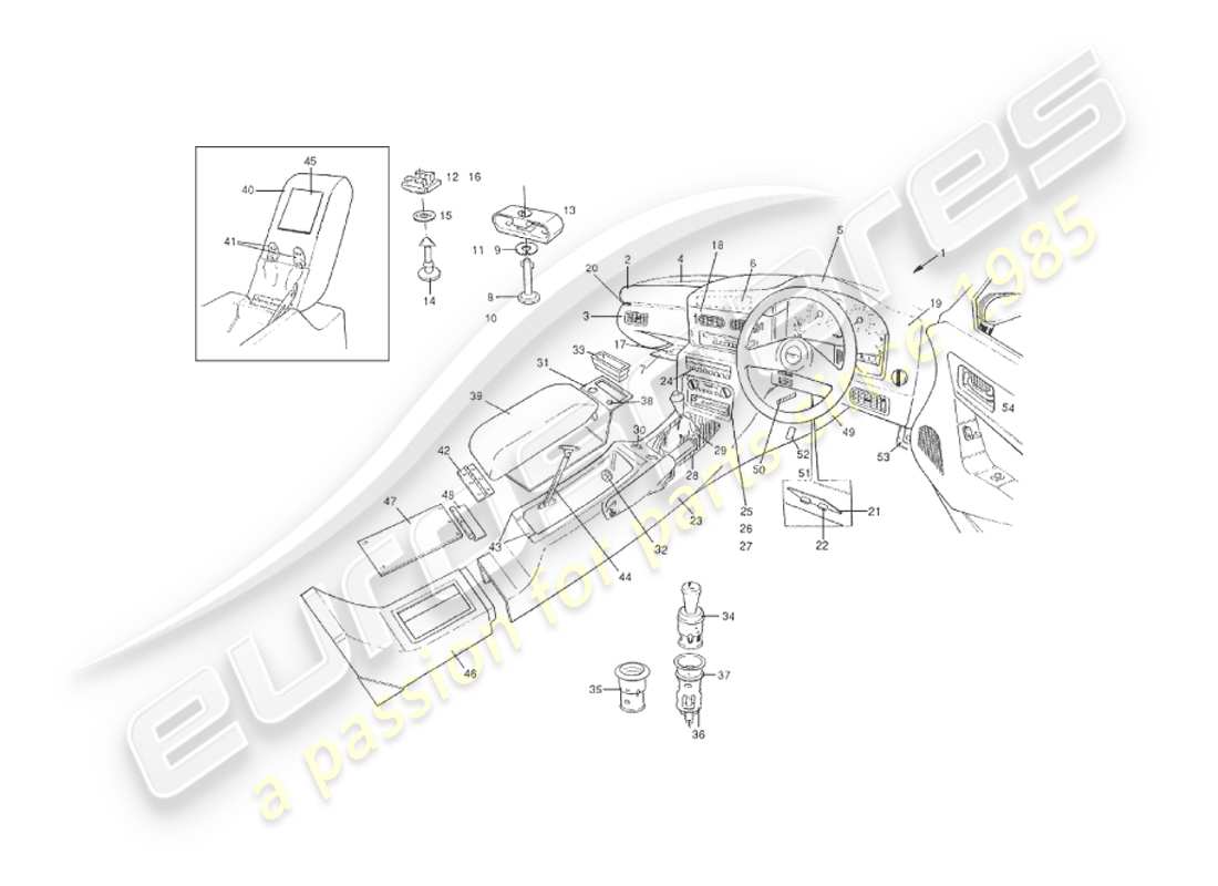 teilediagramm mit der teilenummer 83-54485