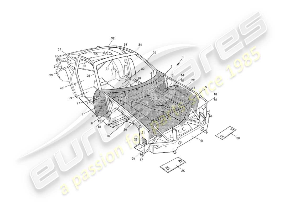teilediagramm mit der teilenummer 19-54641