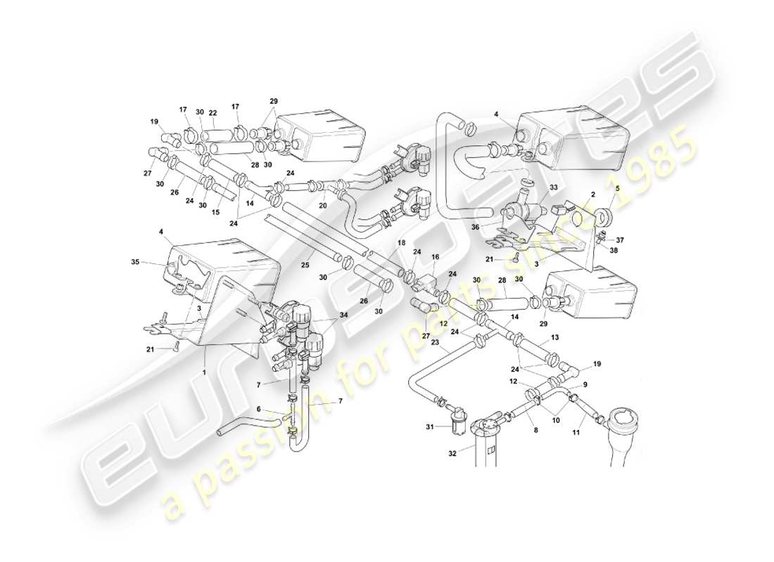 teilediagramm mit der teilenummer 34-122248-aa