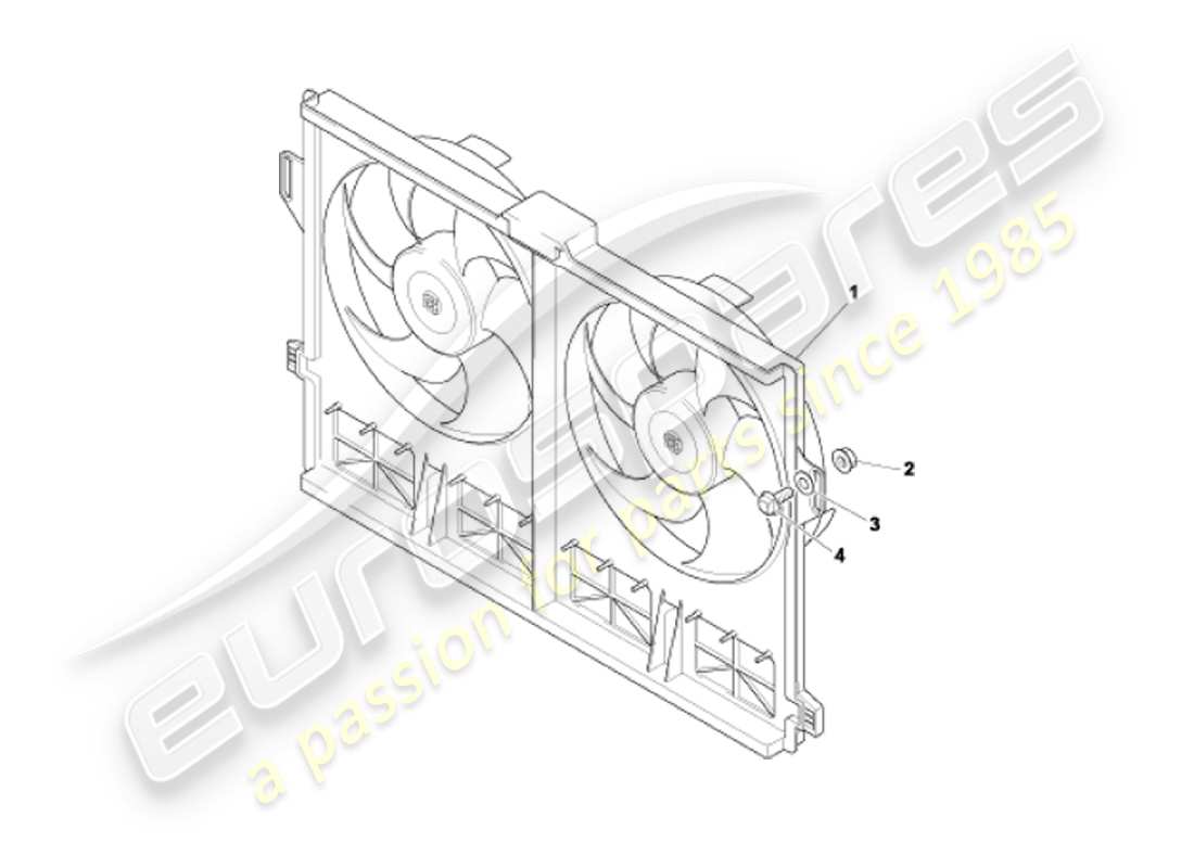 teilediagramm mit der teilenummer 3w83-8c607-ad