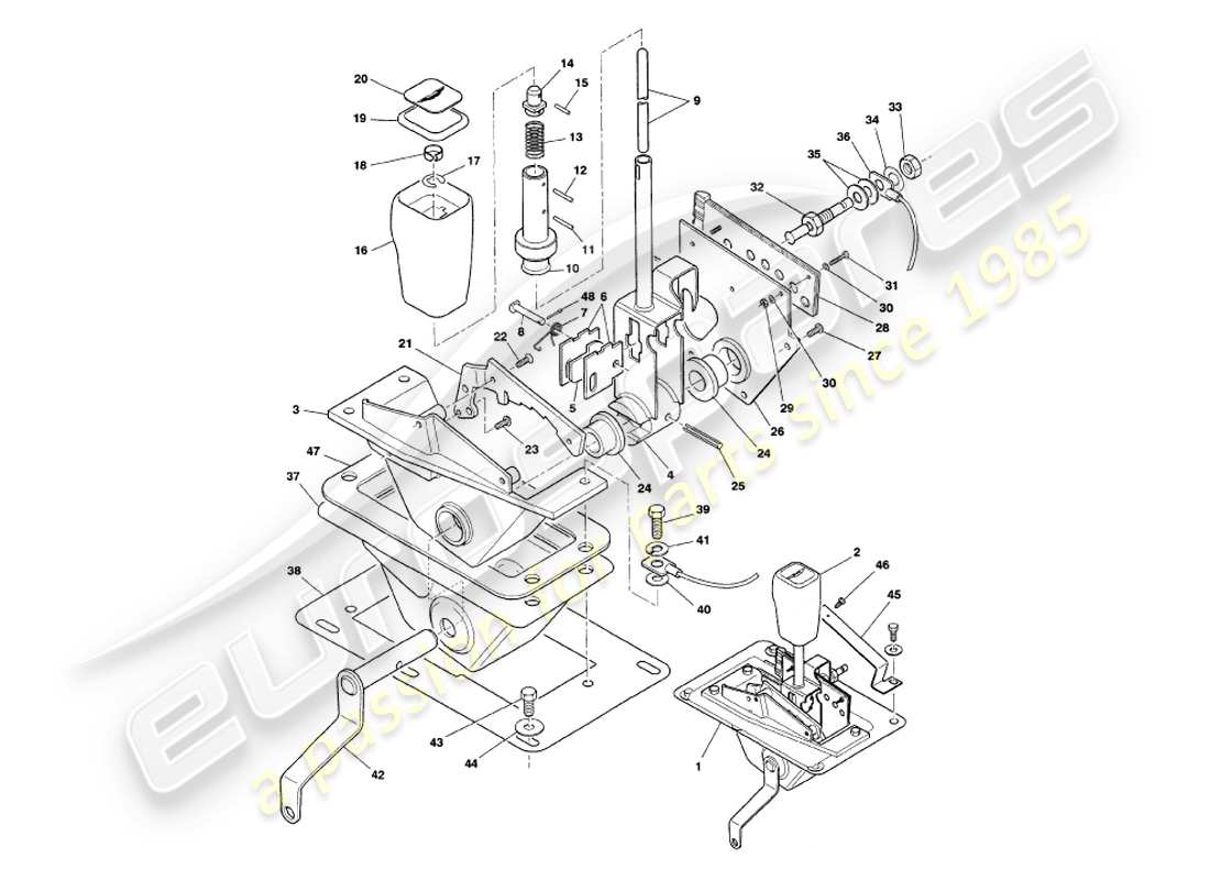 teilediagramm mit der teilenummer 42-66724