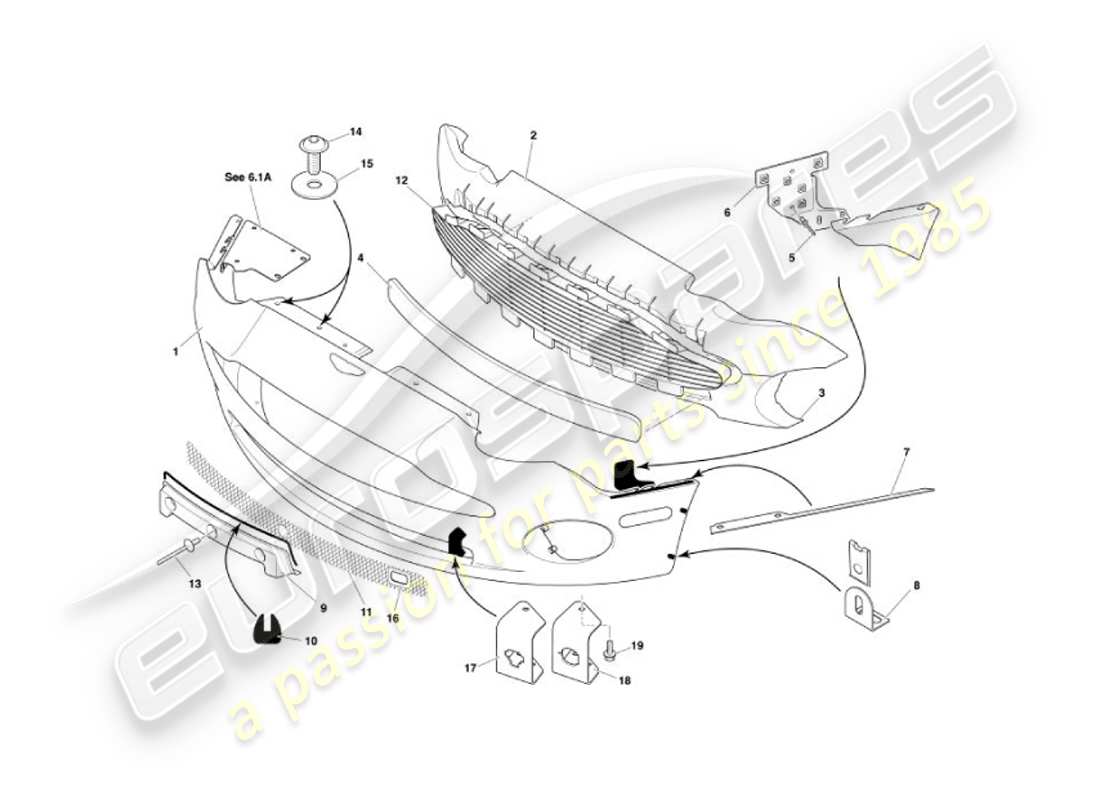 teilediagramm mit der teilenummer 1r12-725400-aa