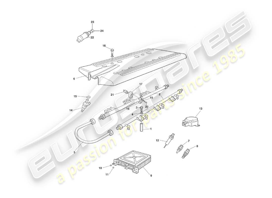 teilediagramm mit der teilenummer 08-64827