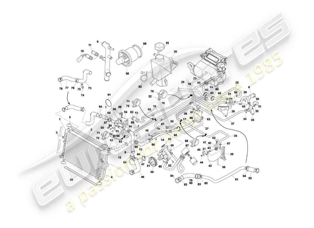 teilediagramm mit der teilenummer 32-85116