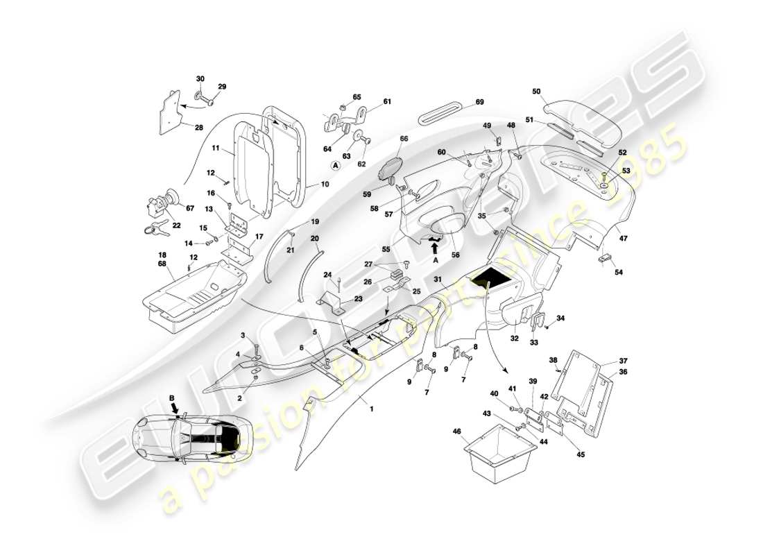 teilediagramm mit der teilenummer 83-85558