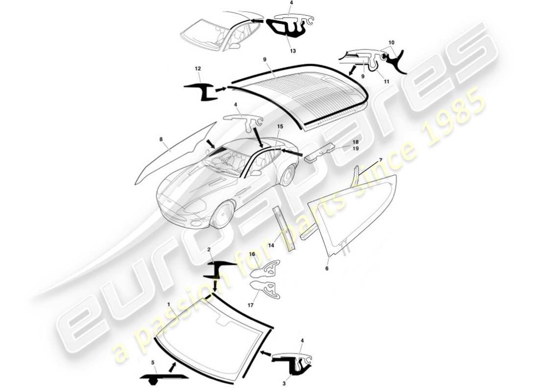 teilediagramm mit der teilenummer 1r12-760152-af