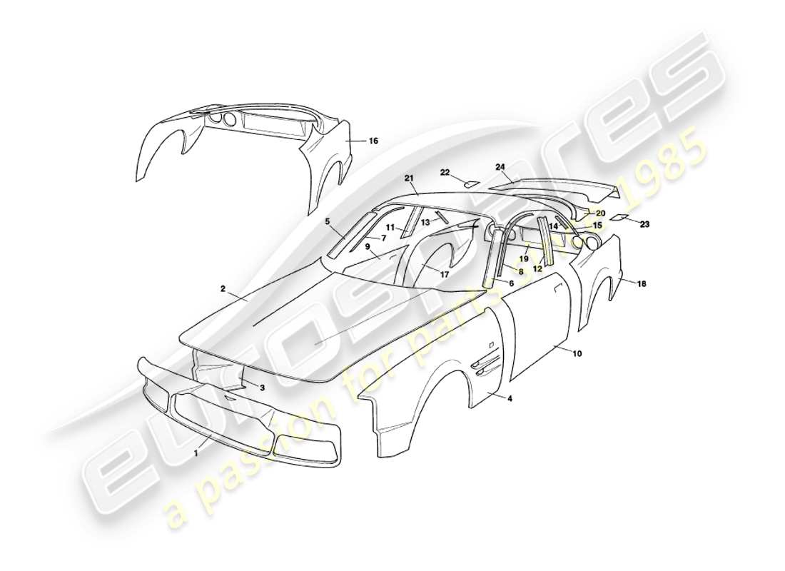 teilediagramm mit der teilenummer 65-60470