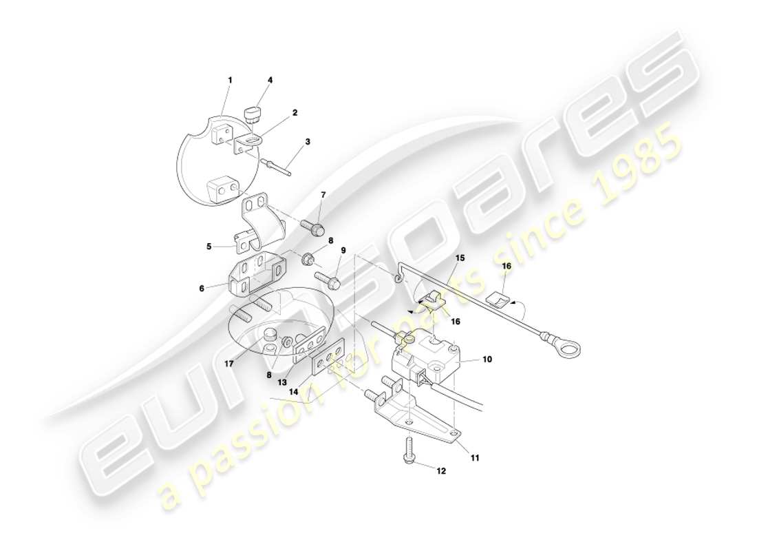 teilediagramm mit der teilenummer 697479