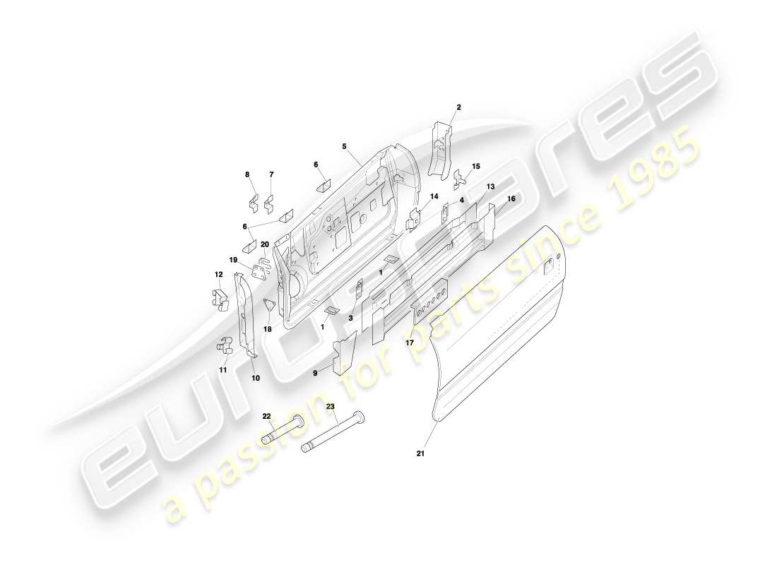 teilediagramm mit der teilenummer 699223