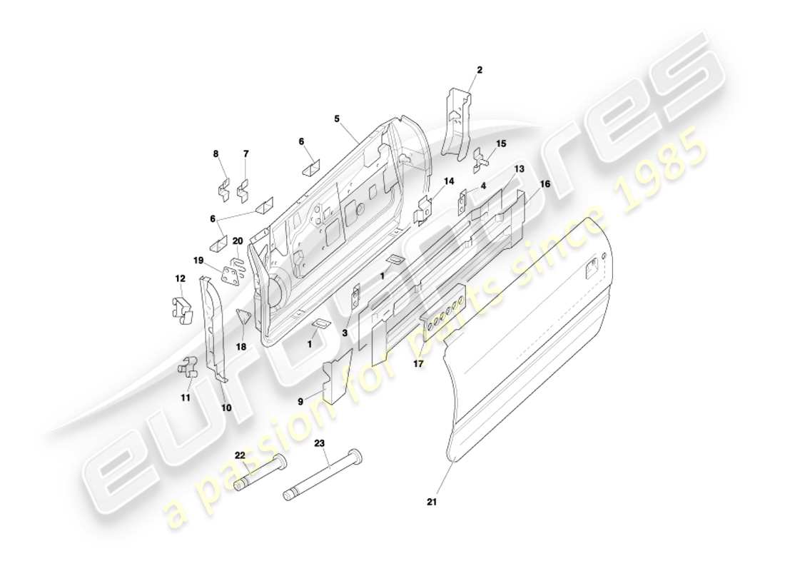teilediagramm mit der teilenummer 65-124499-aa