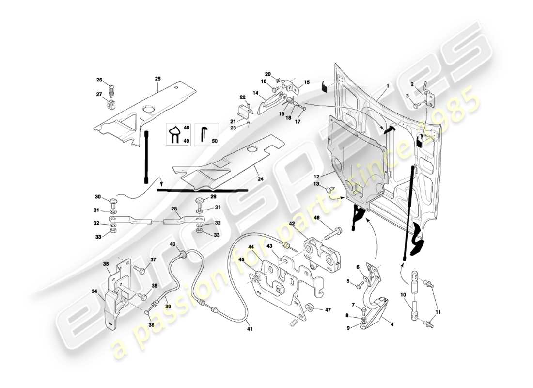 teilediagramm mit der teilenummer 64-82483