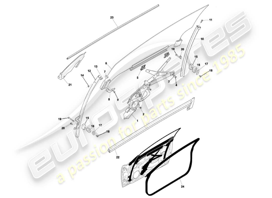 teilediagramm mit der teilenummer 700232