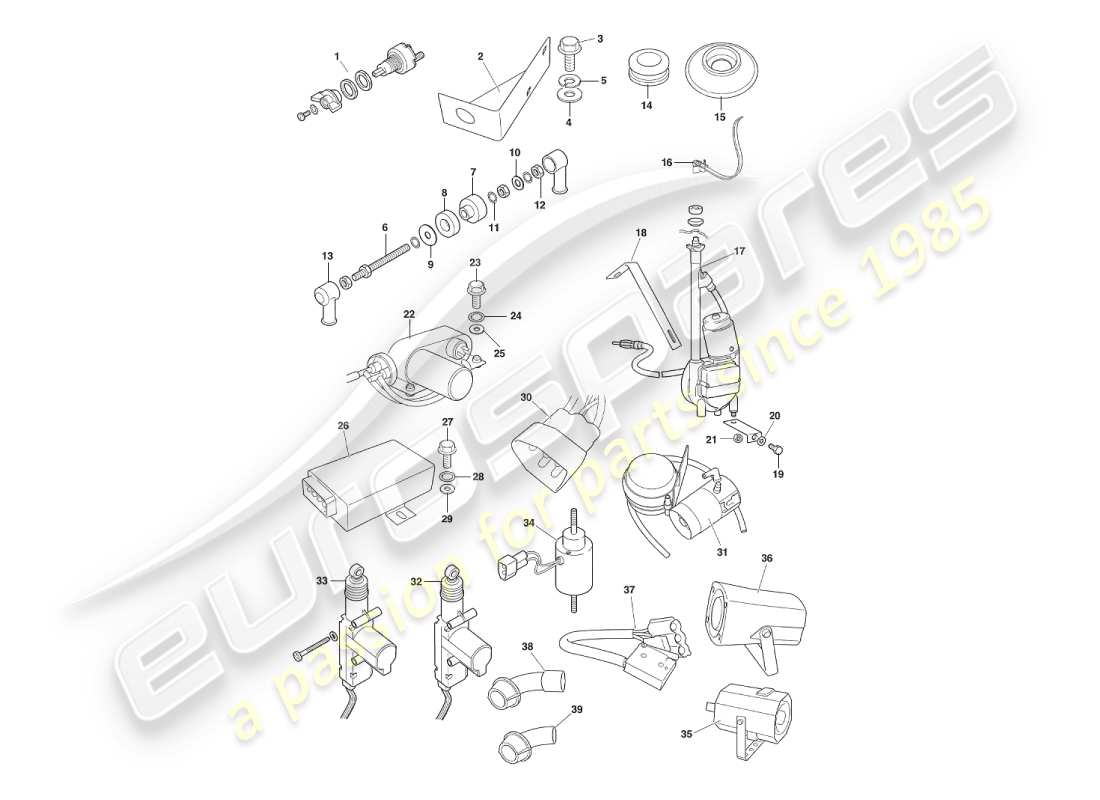 teilediagramm mit der teilenummer 37-61427