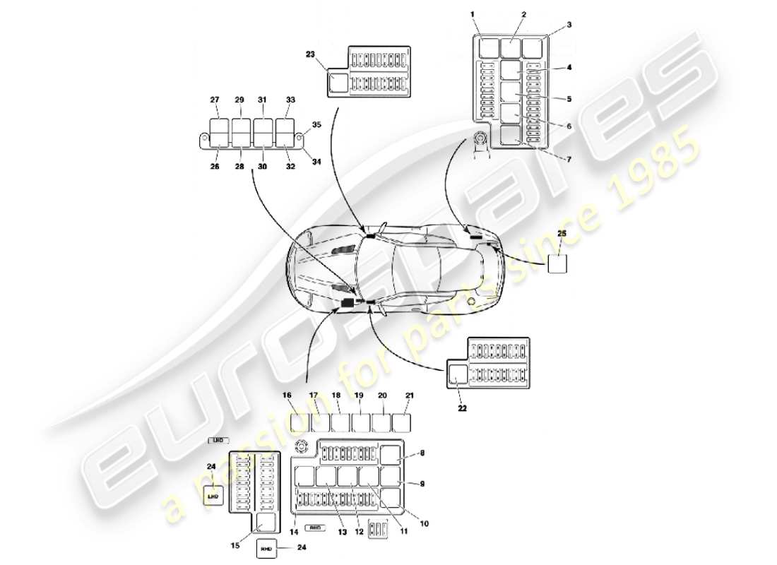 teilediagramm mit der teilenummer 37-85427