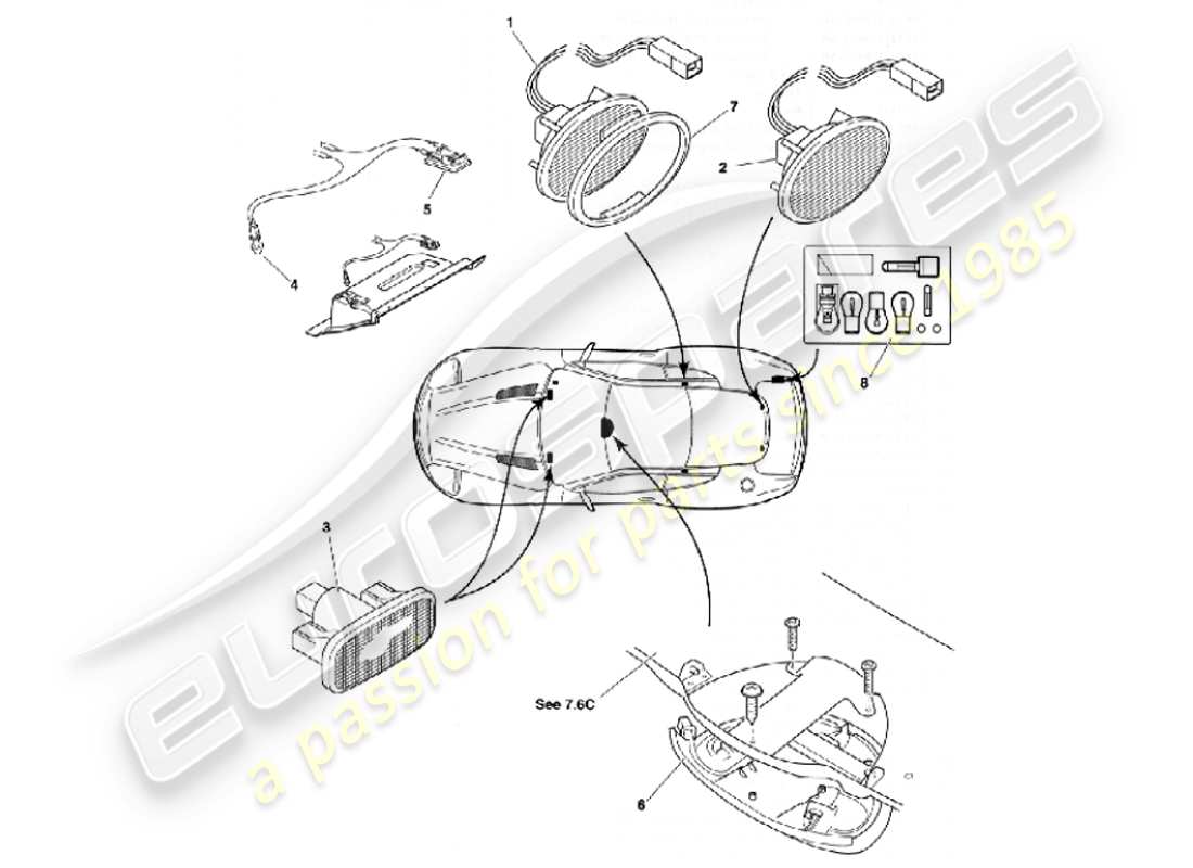 teilediagramm mit der teilenummer 1r12-374046-aa
