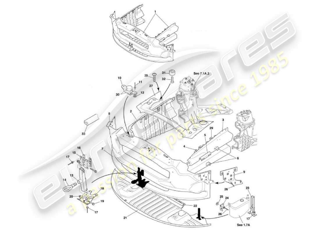 teilediagramm mit der teilenummer 1r12-322080-ac