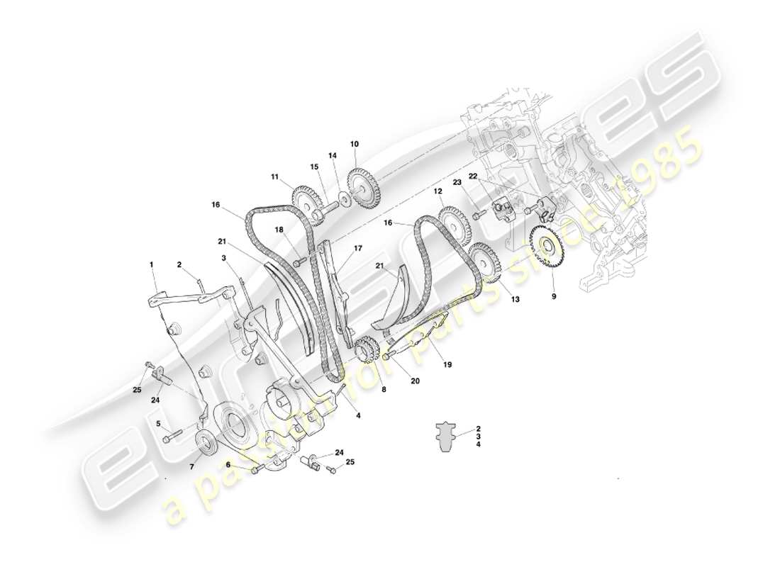 teilediagramm mit der teilenummer 697737