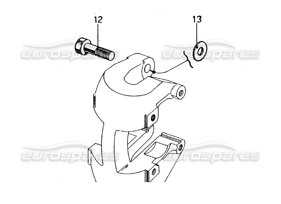 ferrari 275 gtb/gts 2 cam bremssättel und handbremsmechanismus vorn und hinten – modelle mit rechtslenkung teilediagramm