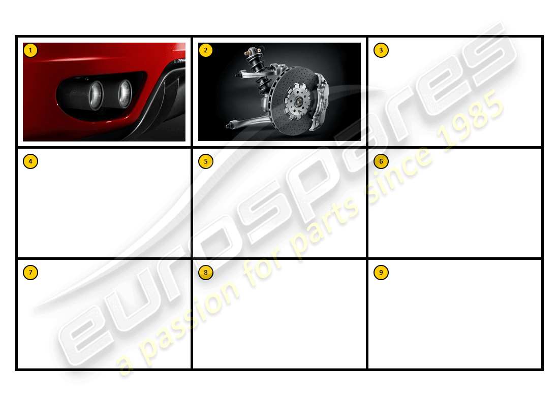 ferrari f430 spider (accessories) racing - leistungsteilediagramm