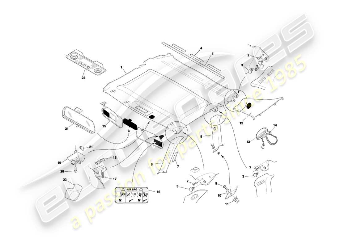 teilediagramm mit der teilenummer 697648