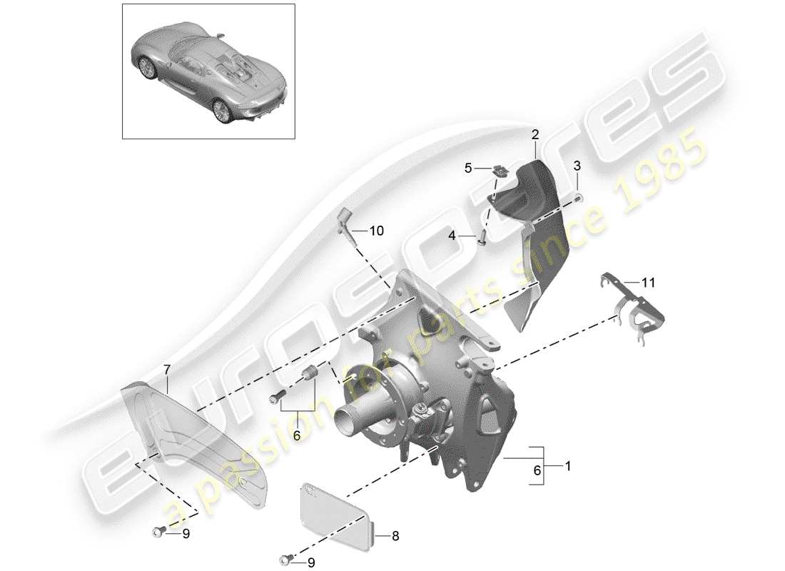 teilediagramm mit der teilenummer 91833139101
