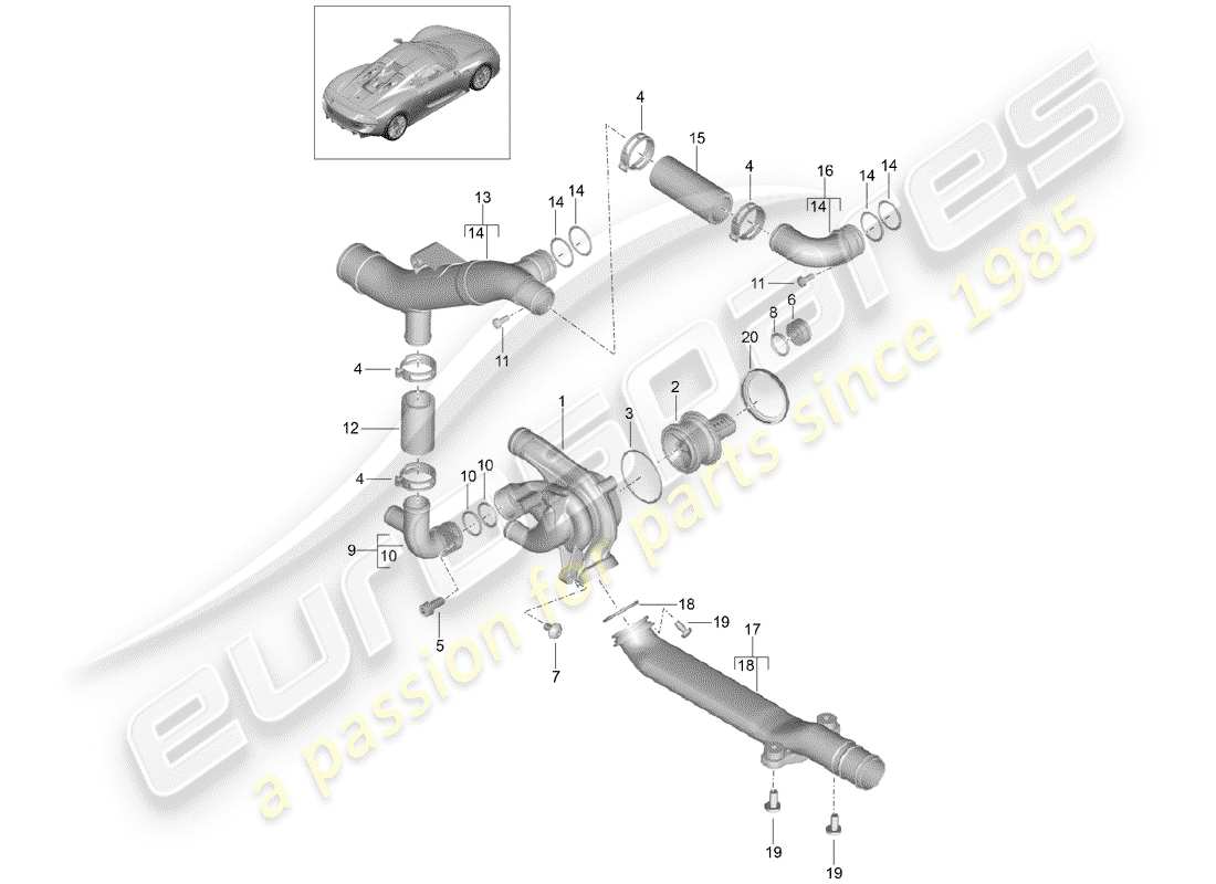 teilediagramm mit der teilenummer 99970193640