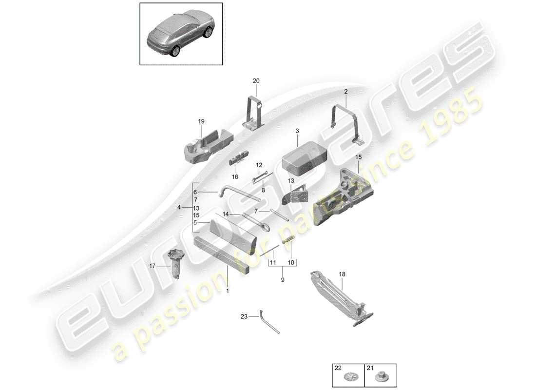teilediagramm mit der teilenummer 4h0805615