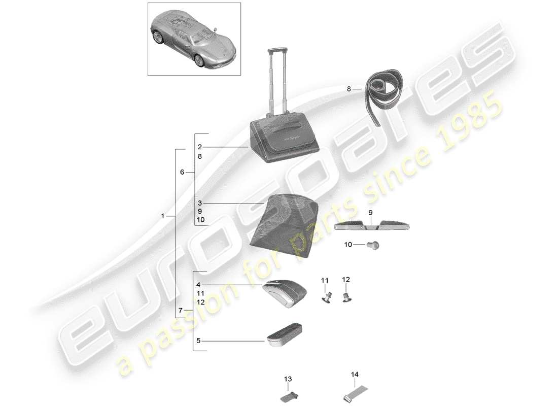 teilediagramm mit der teilenummer 91855382300