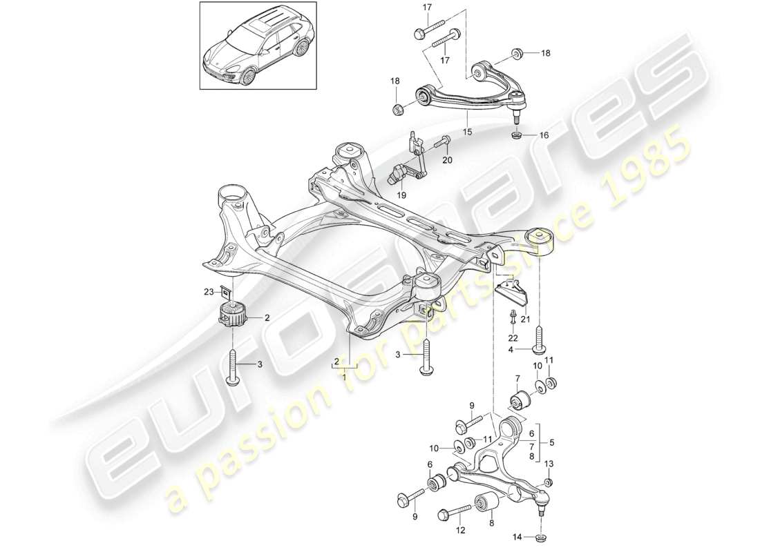 teilediagramm mit der teilenummer 95834324300