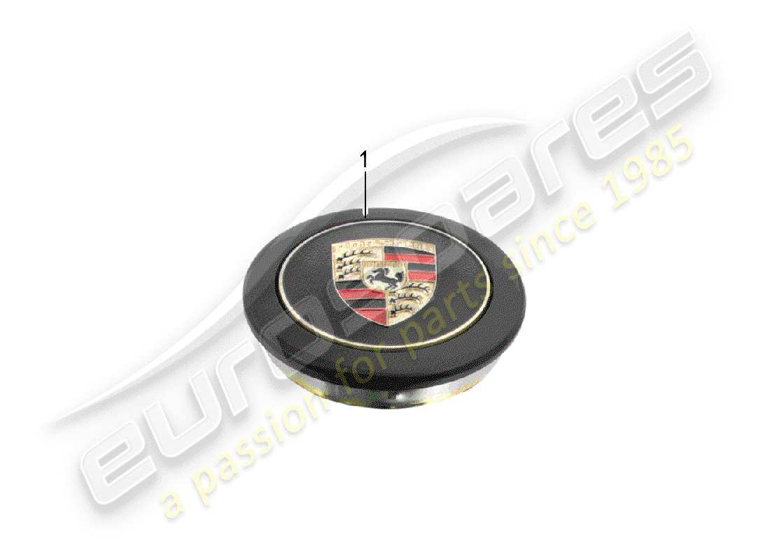 eine teilezeichnung aus dem porsche 2015 (accessories) teilekatalog