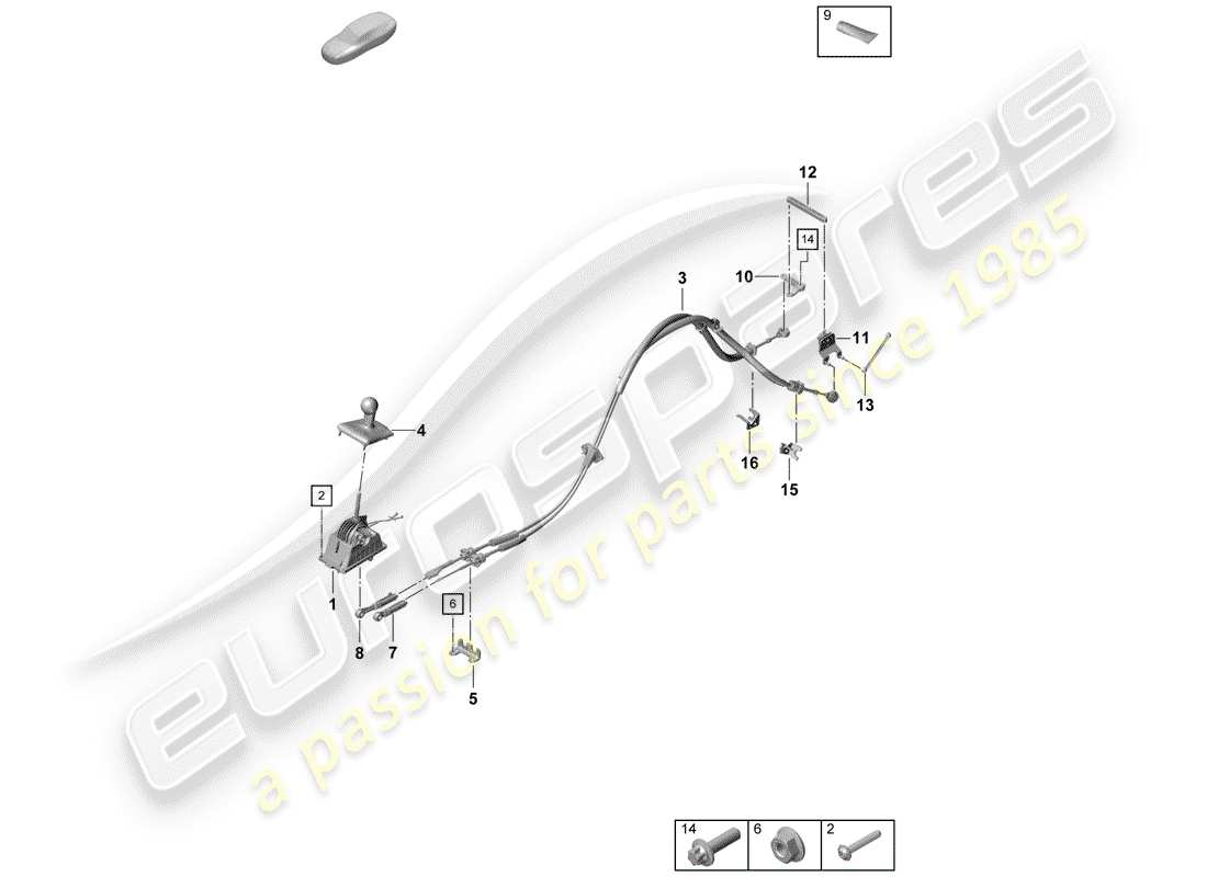 teilediagramm mit der teilenummer 982711141af