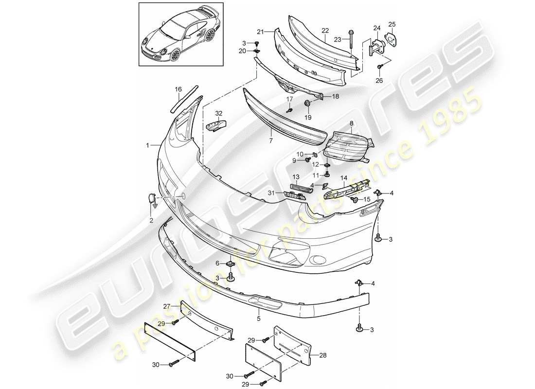 teilediagramm mit der teilenummer 99907604801