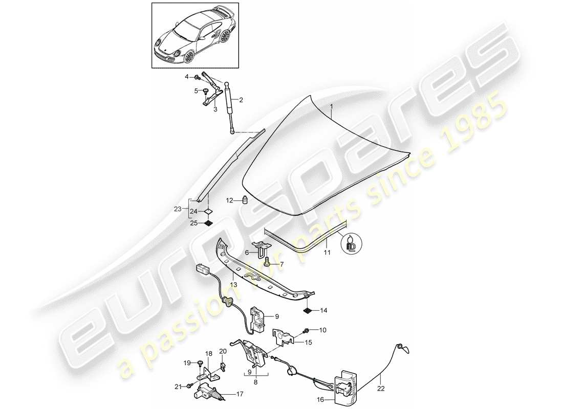 teilediagramm mit der teilenummer 99751101192