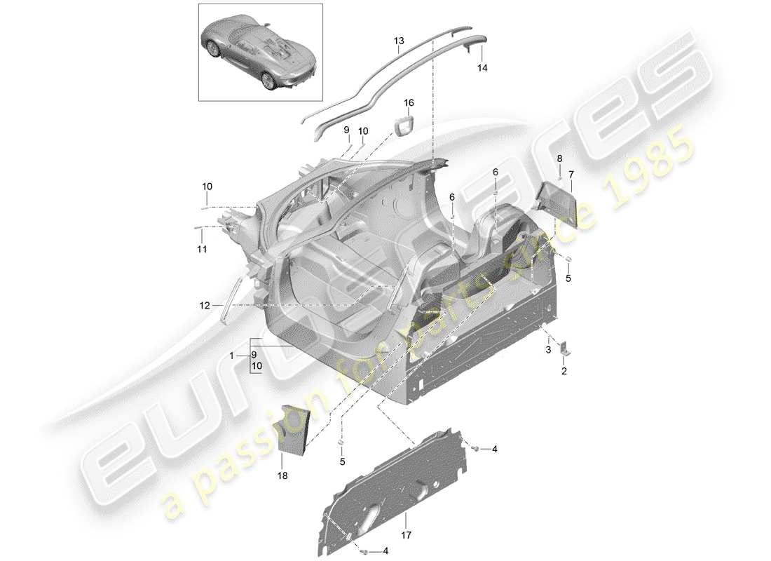 teilediagramm mit der teilenummer 99909504001
