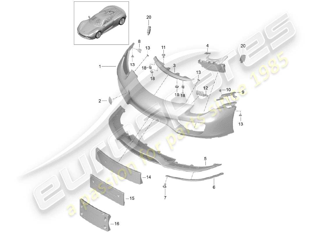 teilediagramm mit der teilenummer 91850553601