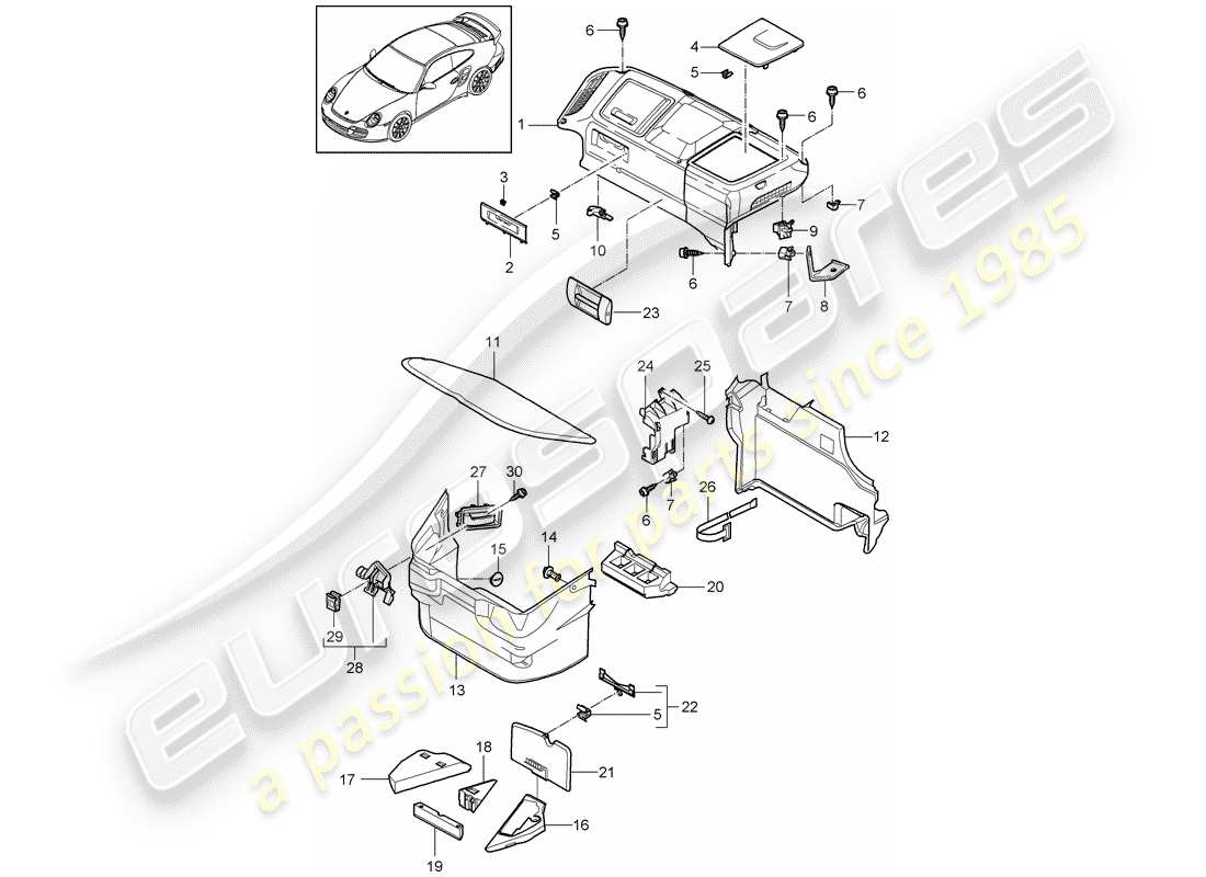 teilediagramm mit der teilenummer 99755143100