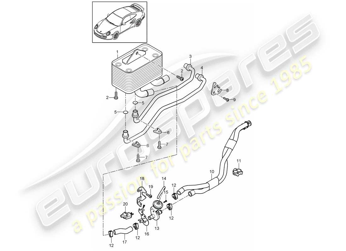 teilediagramm mit der teilenummer 9g130708505