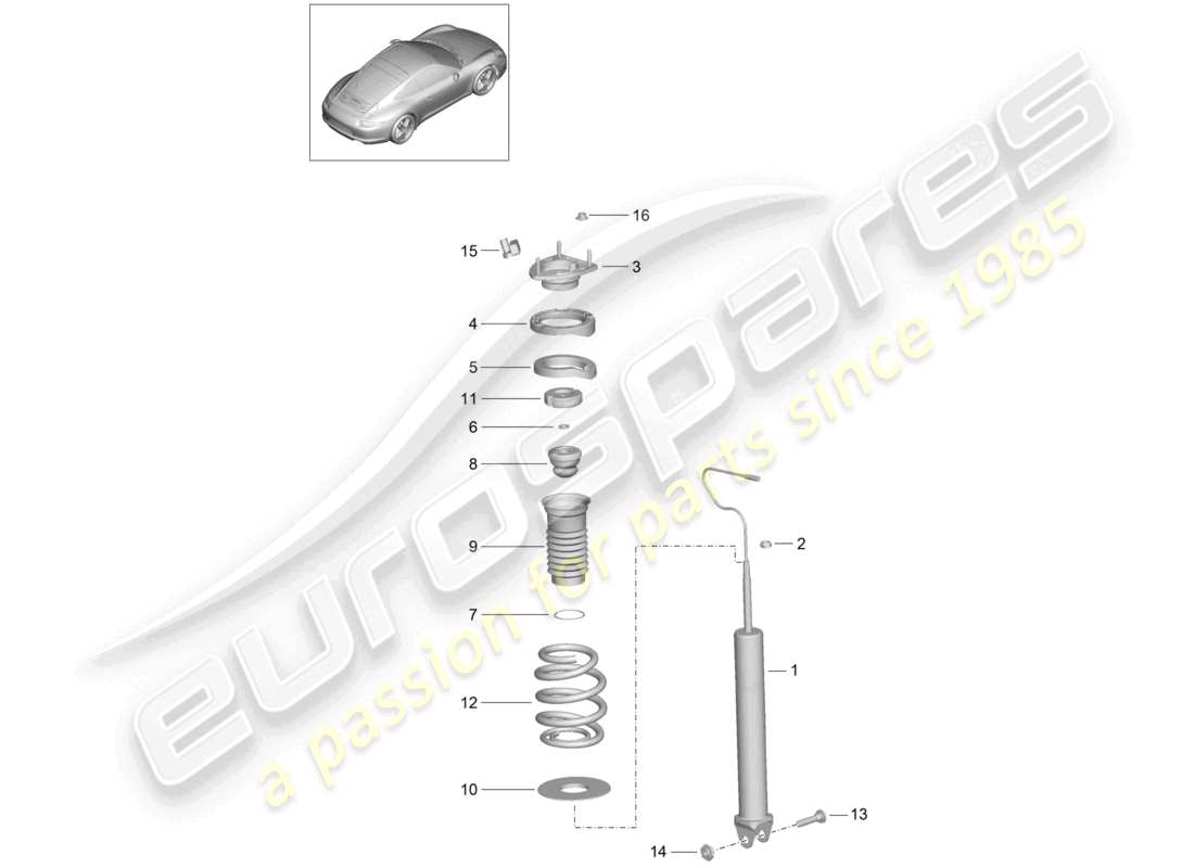 teilediagramm mit der teilenummer 99161845005