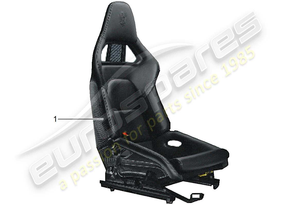 porsche 2018 (tequipment 98x/99x) seat-ersatzteildiagramm