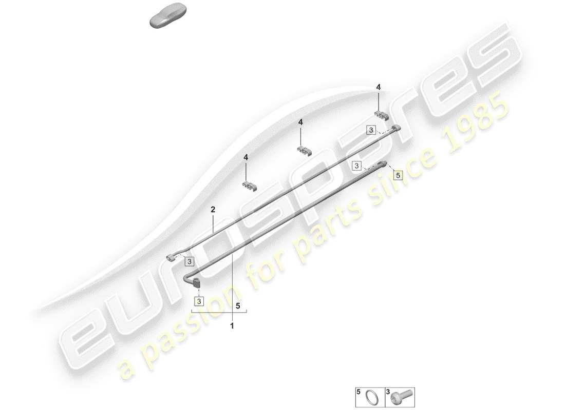 porsche 2019 (992-1) klimaanlage teilediagramm