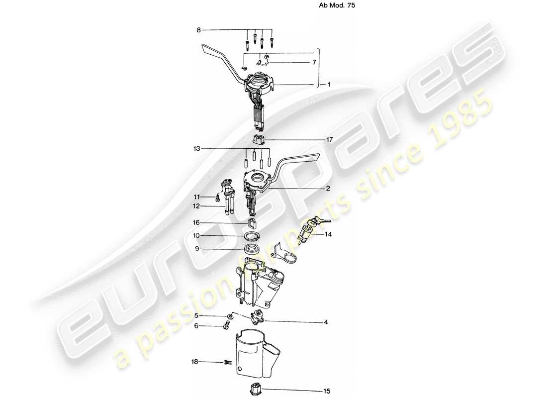 teilediagramm mit der teilenummer 111905865l