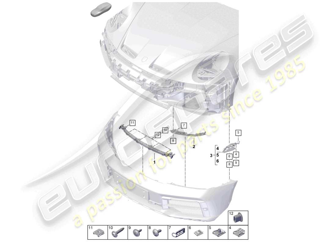 teilediagramm mit der teilenummer paf006406