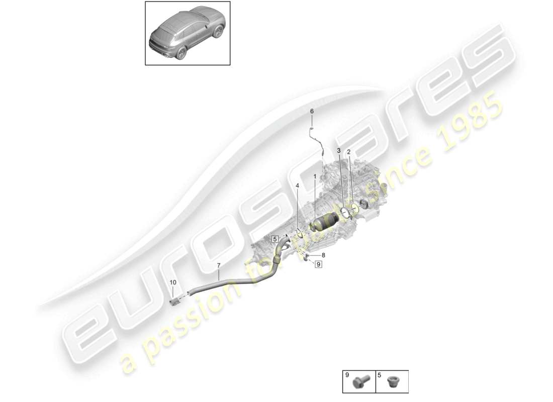 teilediagramm mit der teilenummer pab906265p