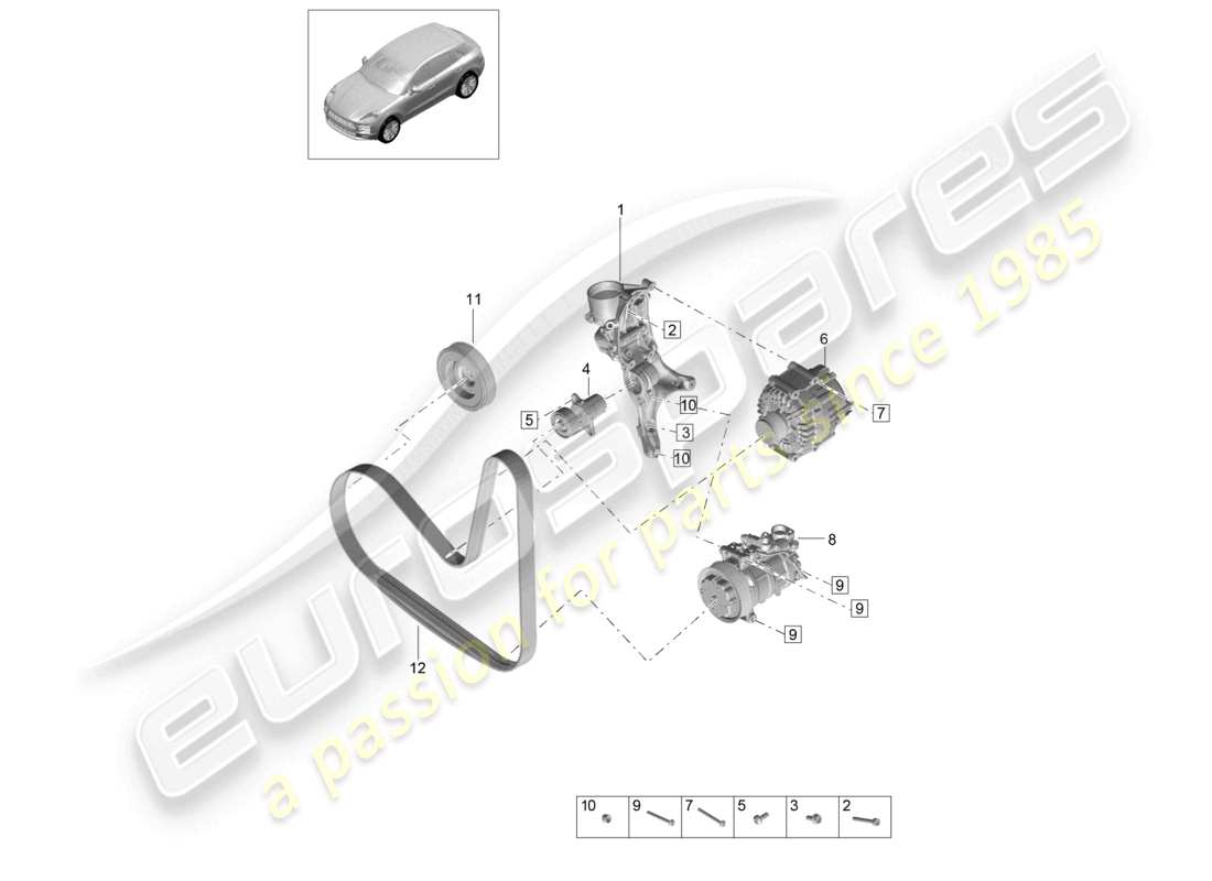 teilediagramm mit der teilenummer 9a7903137