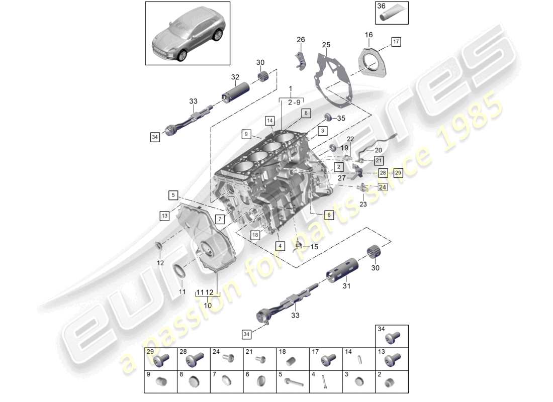 teilediagramm mit der teilenummer pac103551a