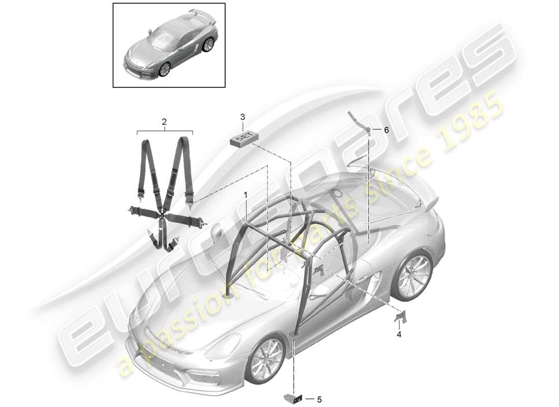 teilediagramm mit der teilenummer 98158010380