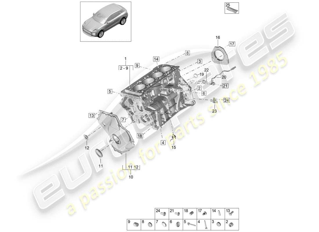 teilediagramm mit der teilenummer 95810921000