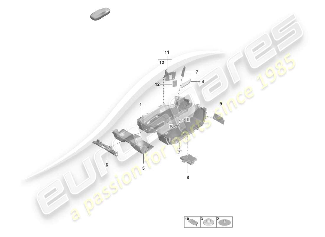 teilediagramm mit der teilenummer 992863101f on4